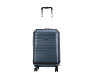 Delsey Paris Segur 2.0 Valise 4 roues bleu, polycarbonate, unisexe