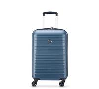 DELSEY Paris - SEGUR 2.0 - Valise Cabine Rigide 55 cm x 35 cm x 25 cm - 39 L - S - Bleu