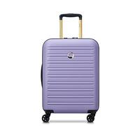 DELSEY Paris - SEGUR 2.0 - Valise Cabine Rigide 55 cm x 40 cm x 20 cm - 34 L - S Slim - Lavande