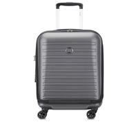 DELSEY PARIS - SEGUR 2.0 - Valise Cabine Rigide Extensible - 55x35x30 cm - 51 litres - S - Gris Business