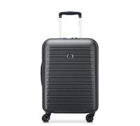 DELSEY Paris - SEGUR 2.0 - Valise Cabine Rigide Slim - 55x40x20 cm - 35 litres - S - Noir
