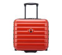 Delsey Trolley Shadow 5.0 – 4 roulettes, 38 cm, compartiment pour ordinateur portable – Rouge