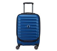 Delsey Paris Shadow 5.0 4 roues Valise cabine 55 cm Compartiment ordinateur avec soufflet d'extension bleu