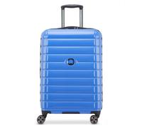 Delsey Paris Shadow 5.0 4 roues Valise cabine 66 cm avec soufflet d'extension bleu