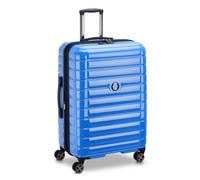Delsey Paris Shadow 5.0 4 roues Valise cabine 76 cm avec soufflet d'extension bleu