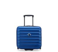 Delsey Valise cabine Shadow 5.0 sous-siège extensible 2 roues Bleu