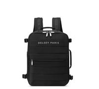 Delsey Paris Sac à dos de voyage Shadow 5.0, 40 cm, compartiment pour ordinateur portable noir