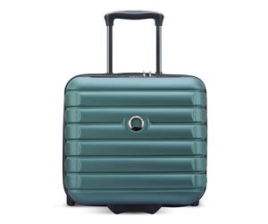 Delsey Paris Shadow 5.0 trolley business à 4 roulettes 38 cm compartiment pour ordinateur portable avec soufflet d'extension vert