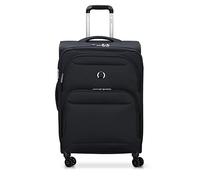 Delsey Paris Sky Max 2.0 Softside Valise Extensible à roulettes pivotantes, Noir, Checked-Medium, 24 inch, Sky Max 2.0 Softside Bagage Extensible avec roulettes pivotantes