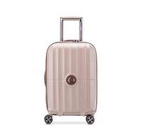 DELSEY Paris - St Tropez - Valise Cabine Rigide Extensible - 55x35x28 cm - 41 litres - S - Rose