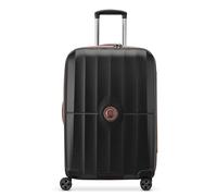 DELSEY PARIS St. Tropez Valise Rigide Extensible avec roulettes pivotantes, Noir, Checked-Medium 24 inch, St. Tropez Valise Rigide Extensible avec roulettes pivotantes