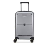 Delsey Paris Turenne 2.0 4 roulettes Trolley de cabine 55 cm Compartiment pour ordinateur portable couleur argent