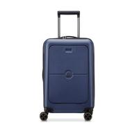 Delsey Paris Turenne 2.0 4 roulettes Trolley de cabine 55 cm Compartiment pour ordinateur portable bleu