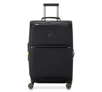 Delsey Trolley Turenne Soft 68 cm 4 roulettes soufflet d'extension Noir