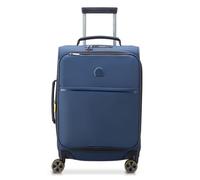Delsey Paris Turenne Soft 4 roulettes Trolley de cabine 56 cm avec soufflet d'extension bleu