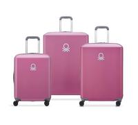 DELSEY Paris - UCB HARDSIDE - Set de 3 valises rigides 65,5cm/ 75,5cm - Rose