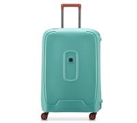 DELSEY PARIS Valise almond menthe brun clair en cuir pour femme et homme Moncey 4 Double Rolls Trolley MR 69 261681