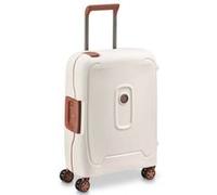 Delsey Paris - Valise cabine 4 roues 55cm Moncey slim - angora - 10491 Blanc G