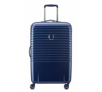 DELSEY PARIS valise Caumartin + 4 Double Rolls Trolley 70 Steel Blue