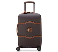 DELSEY PARIS Valise marron pour femme et homme - Chatelet Air 2.0 4DR Cabin Trolley Slim Line 55 Marron 171703