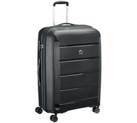 DELSEY PARIS - Valise Moyenne Noir DELSEY BINALONG polypropylène avec code TSA trolley 4 Roues 65cm Ultra léger