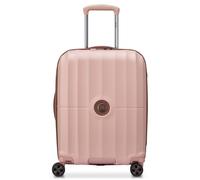 DELSEY PARIS Valise rose pour femme et homme - St Tropez 4 Double Rolls Cabine Slim Trolley 55 105500
