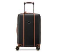 Delsey Paris Cadence 4 roulettes Trolley de cabine 55 cm avec soufflet d'extension noir