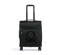 Delsey Paris x Colors Benetton Color Block 4 roues trolley cabine 55 cm avec soufflet d'extension noir