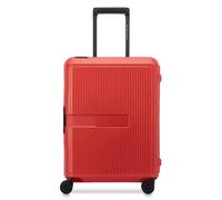 Delsey Paris x United Colors of Benetton Color Block Hardside 4-pouces trolley cabine 55 cm rouge