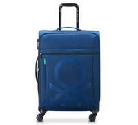 Delsey Paris x United Colors of Benetton Color Bock trolley 4 roues 67 cm avec soufflet extensible bleu