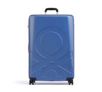 Delsey Paris x United Colors of Benetton Fabrica Valise 4 roues bleu, ABS,polycarbonate, unisexe