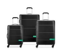 DELSEY PARIS - NOW HARDSIDE - Set de 3 valises rigides 66cm/ 76cm - Noir Noir