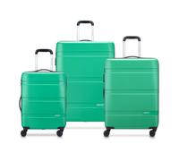 DELSEY PARIS - NOW HARDSIDE - Set de 3 valises rigides 66cm/ 76cm - Vert