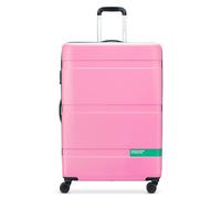 Delsey Paris x United Colors of Benetton Now Hardside Set de valises à 4 roulettes 3 pcs. avec soufflet extensible rose