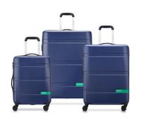 DELSEY PARIS - NOW HARDSIDE - Set de 3 valises rigides 66cm/ 76cm - Bleu marine Bleu