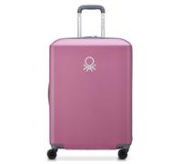 Delsey Paris x United Colors of Benetton UCB Hardside 4-roll trolley 66 cm rose
