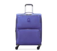 DELSEY Paris x United Colors of Benetton - UCB SOFTSIDE - Valise soute Souple 65 cm x 45 cm x 31 cm - 72 L - Violet