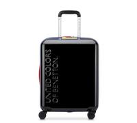 Delsey Paris x United Colors of Benetton United 4-roues trolley cabine 55 cm noir