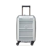 Delsey Paris Rempart 2.0 4 roulettes Trolley de cabine 55 cm avec soufflet d'extension blanc