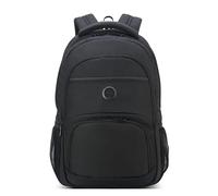 Delsey Sac à dos Element – Protection RFID, compartiment pour ordinateur portable 47 cm – Noir