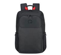 Delsey Sac à dos Parvis 2 compartiments pour PC 15,6 – 15 L – Noir