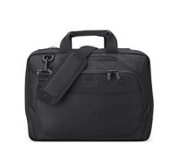 Delsey Paris – Porte-documents Parvis 39 cm Compartiment pour ordinateur portable Noir