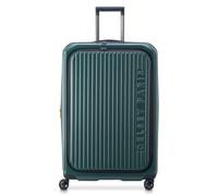 Delsey - Securitime Zip Soute Extensible - Valise à roulettes Vert Profond - L - 77 cm