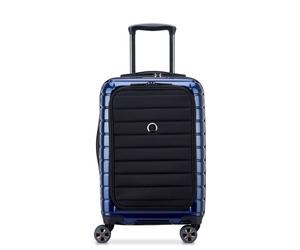 Delsey - Shadow 5.0 Cabine Business Extensible - Valise à roulettes Bleu marine - S - 55 cm