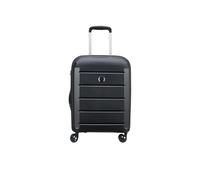 DELSEY trolley cabine rigide 55X40X20 cm Extensible 4 roues BINALONG - Noir