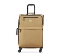 Delsey Paris – Trolley à 4 roulettes Maubert 2.0 – Extensible, déperlant – 69 cm Beige