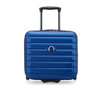 Delsey Valise cabine Shadow 5.0 sous-siège extensible 2 roues Bleu