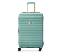 Delsey - Valise Moyenne Verte Élégante à Roulettes - unisex - Valises - Vert - Taille: ONE Size