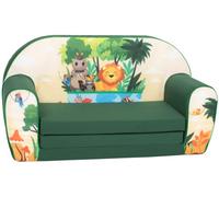 Delsit DT2-23061 Canapé pour Enfant à déplier avec Rembourrage en Mousse - Canapé pour Enfants avec Housse Amovible - pour Fille et garçon - De 9 Mois à 4 Ans