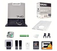DELTA 2 740 Kit FAAC AUTOMATION MOTEUR PORTAIL COULISSANT AUTOMATIQUE ÉLECTRIQUE